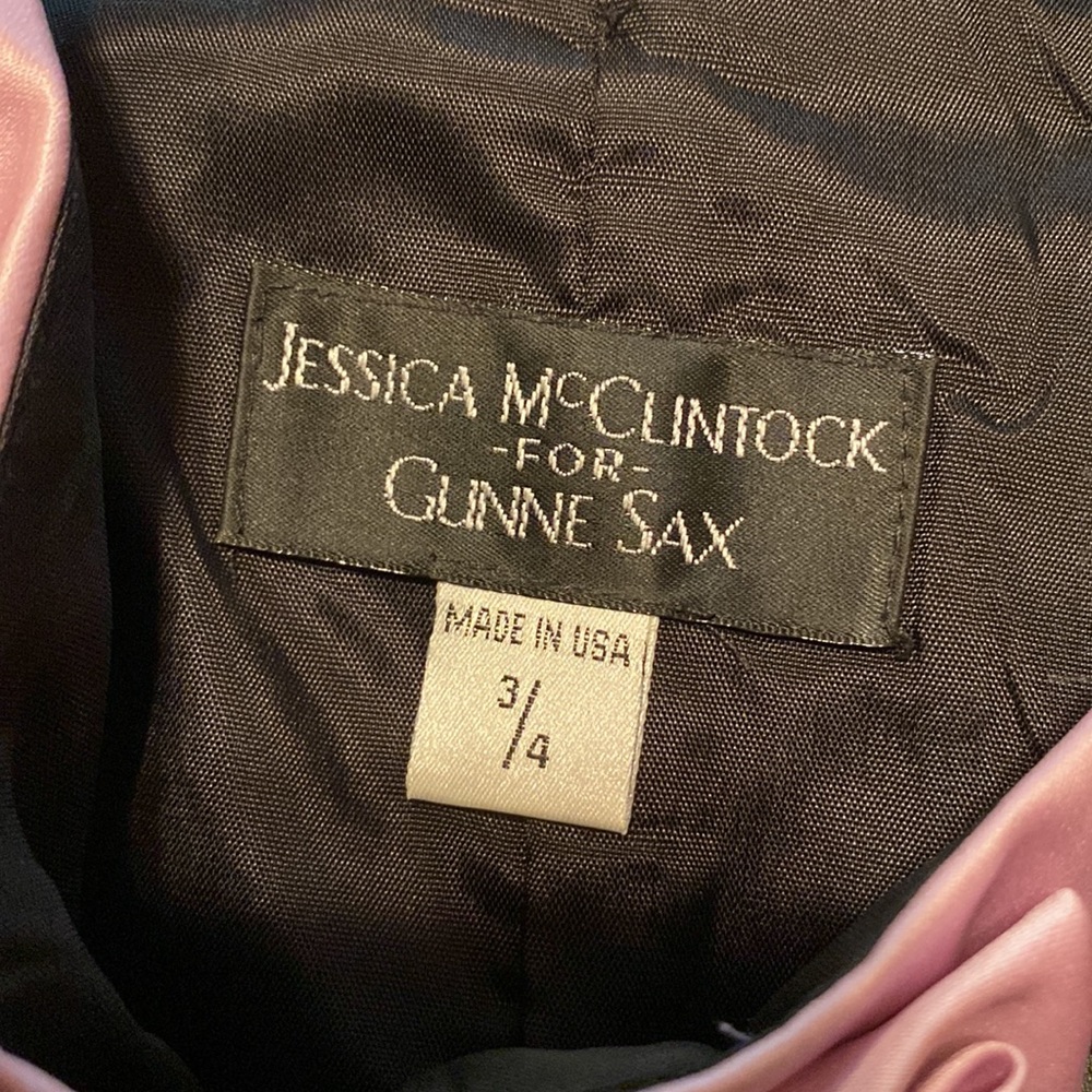 Jessica McClintock for Gunne Sax dress 4 - Picture 3 of 6